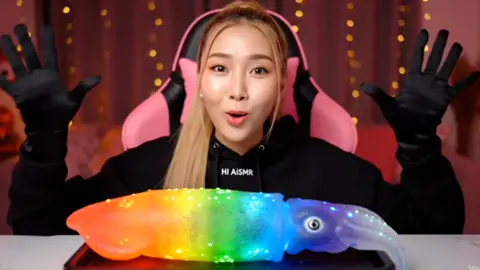 ตามคำขอ มาพร้อมกับเมนูหมึกยักษ์..ราดลาวา #ai #asmr #ฟีดดดシ #เปิดการมองเห็น #tiktok 