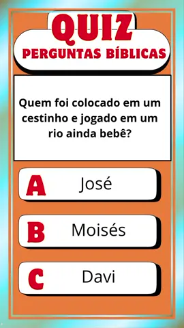 Quiz de perguntas bíblicas 40 #quizbiblico #desafiobiblico #perguntasdabiblia 