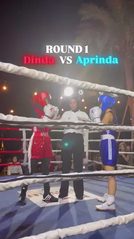 RUOND 1 DINDA VS APRINDA🔥🥊 #Dinda #Aprinda #boxing 