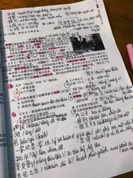 Trung bình tôi mỗi khi làm vở bài tập HSK5.Cũng note nhiều đấy nhưng 3 câu thì sai mất 2 😭😭#cys #njudengwo2027 #dongluchoctap #hsk5 #xhhhhhhhhhhhhhhhhhhhhhhh 