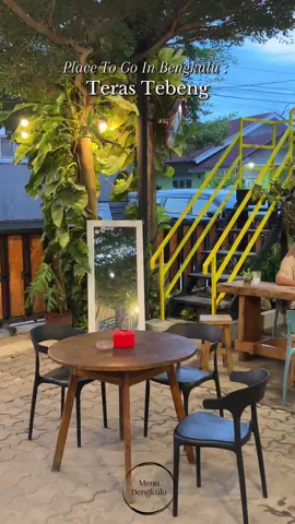 ❕PLACE TO GO IN BENGKULU : TERAS TEBENG❕ 📍 @Teras.tebeng  Teras Tebeng, Jl. Merapi Raya, Kebun Tebeng, Kec. Ratu Agung, Kota Bengkulu, Bengkulu 🕰️ 11.00-22.00 Tag kesayangan kamu buat diajak ke Teras Tebeng 🫶🏻 **************************************************** Follow menu_bengkulu on tiktok & instagram for more information about culinaries, cafe & restaurant around Bengkulu 🫶🏻 #menubengkulu #menu_bengkulu #kulinerbengkulu #bengkulukuliner #makananbengkulu #cafebengkulu #kafebengkulu #restobengkulu #restoranbengkulu #yoshinoya #yoshinoyabengkulu #influencerbengkulu #foodietok #foodiesbengkulu 