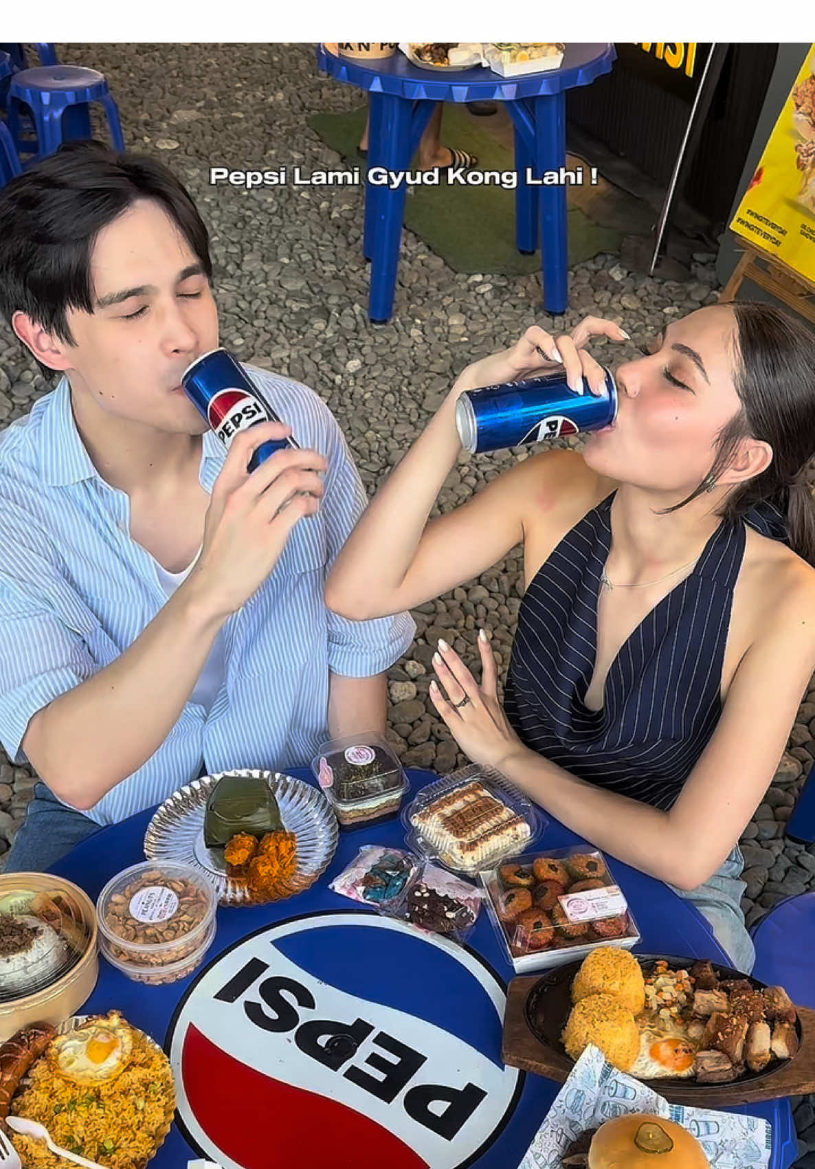Seeing how much we love the same Davao food! Paired with our favorite ulam partner @Pepsi Philippines @ralph de leon  #LamiGyudKungLahi 