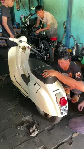 vespa yang cerahhh 🔥🔥🔥#ptsracing #vespaklasik #bengkelracing #D645 