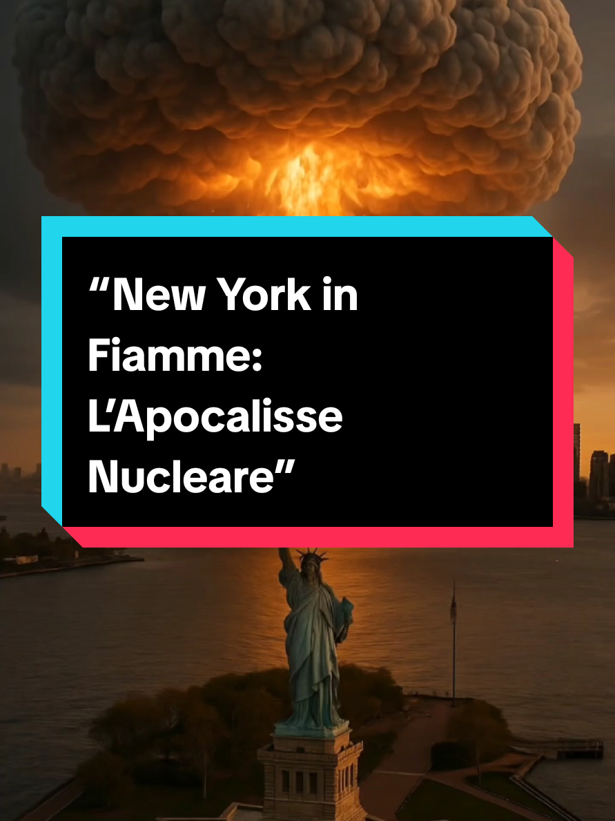 “New York in Fiamme: L’Apocalisse Nucleare” #ai #vitosfrankai #IntelligenzaArtificiale #atomic #war 