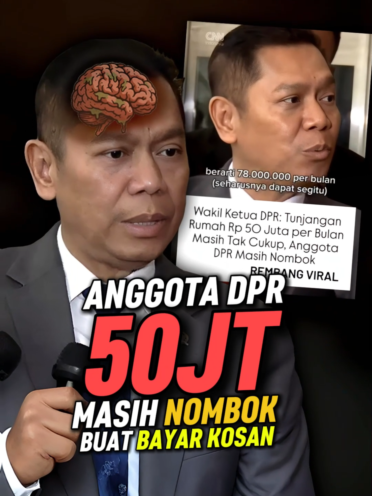 Kosan pun 78 juta Sebulan, Ini kah Alasan kenapa Gaji DPR Harus 100 juta wkwkwk #fypp #fyp #fypage #viral