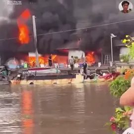 Chồng ghen phóng hoả tiễn vợ ra đi cháy hàng loạt kiot #viral #tintuc #tinnong 