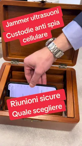 Jammer ultrasuoni riunioni sicure custodie anti spia per cellulare #spy #jammer #antispia #spionaggio #spyphone #spyware #custodiaantispiacellulare #riunionisicure #controspionaggio 