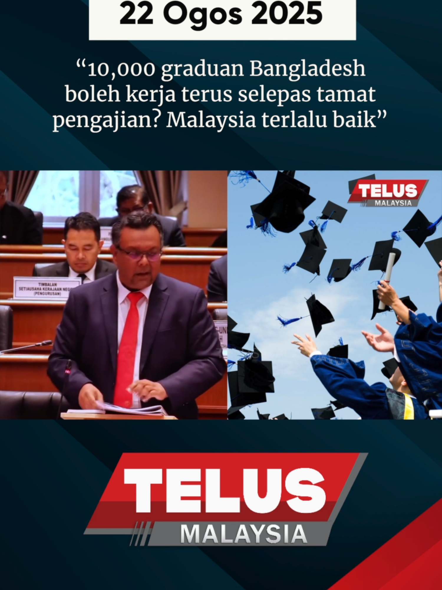 “10,000 graduan Bangladesh boleh kerja terus selepas tamat pengajian? Malaysia terlalu baik” #latest #telus #10,000 #graduan #bangladesh #boleh #kerja #terus #selepas #tamat #pengajian #malaysia #terlalu #baik #trendingnewsmalaysia #fyp #foryoupage