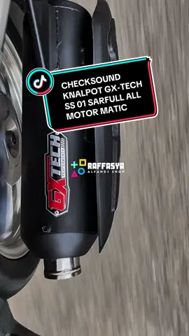 Rekomendasi Knalpot Standar Racing Dari GX-Tech Type SS 01 Saringan Full Ready Untuk All Motor Matic !! #knalpot #knalpotracing #knalpotgxtech #knalpotadem #tiktokshop 