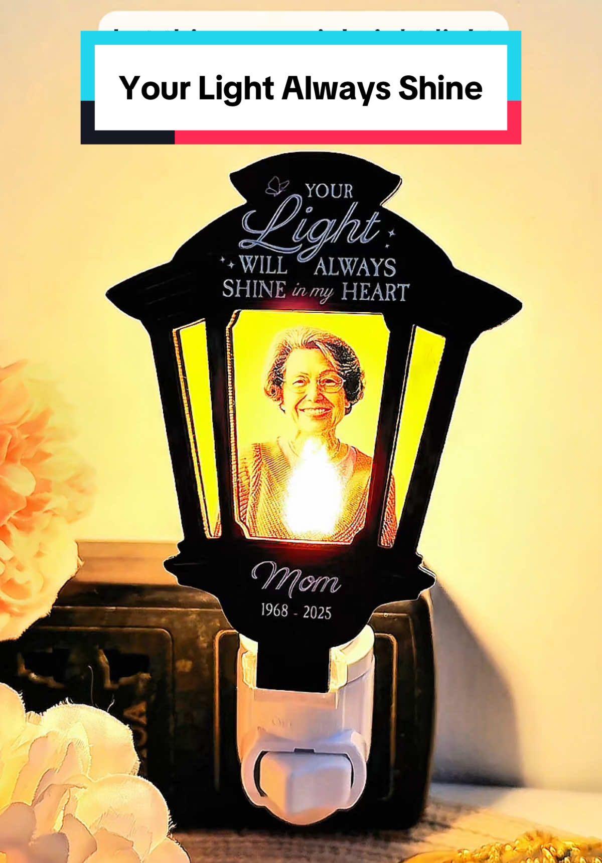 Infuse your home with warm memories, ensuring your loved one's light forever shines ❤️💡 #macorner #nightlight #cherishedmemories #foreverinheart #uniquegifts