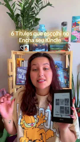 ENCHA SEU KINDLE! Segue os seis títulos que peguei até agora! #enchaseukindle #BookTok #bookgirlies #kindle 