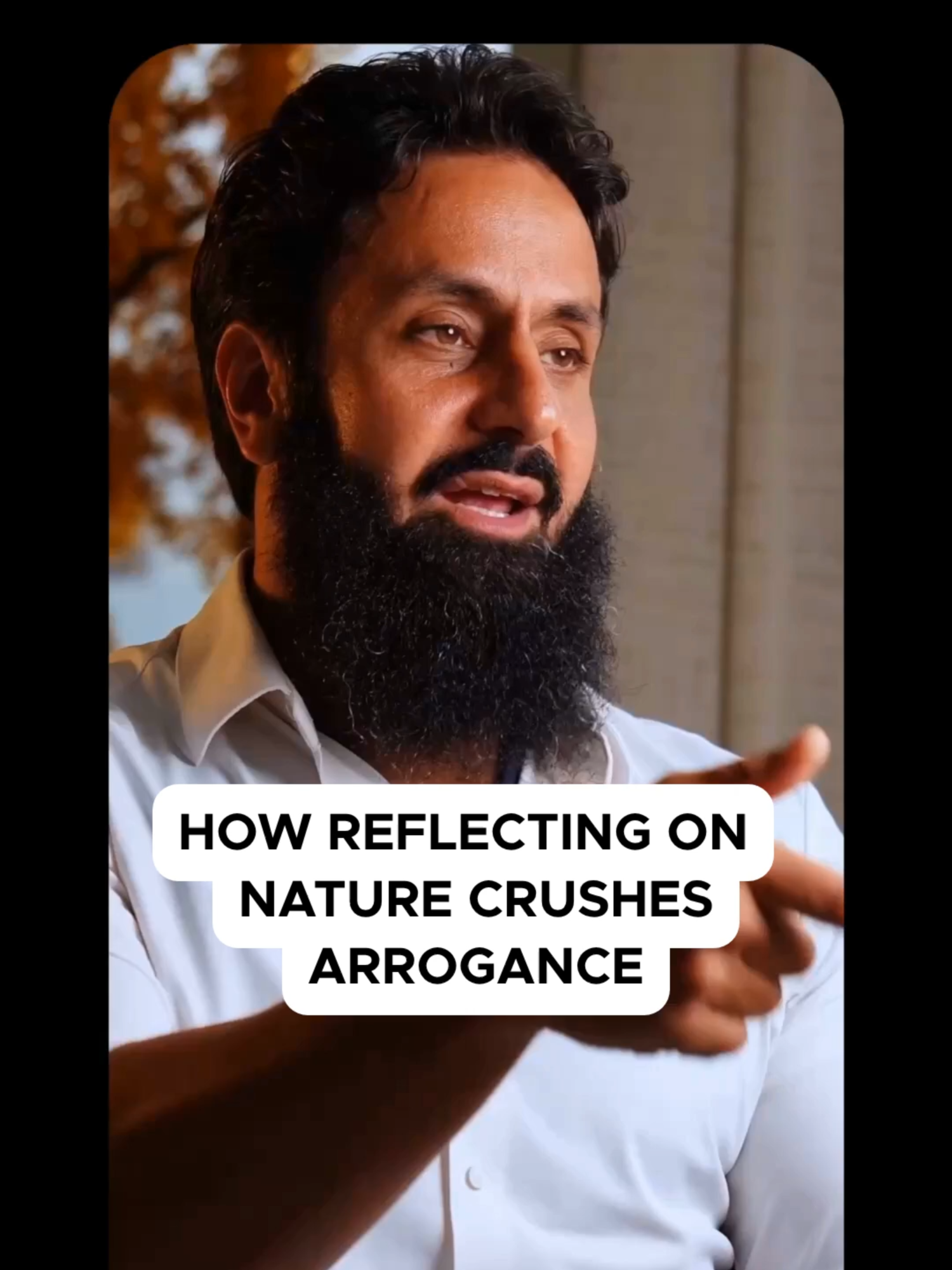 REFLECTING ON NATURE 🌿 The Qur’an commands us to ponder creation—stars, the sun, the desert—because awe of Allah’s beauty crushes arrogance, increases humility, and sharpens the mind. #quran #islam #muslim #humility #spirituality #reflection #tadabbur #nature #islamicreminder #arrogance #ego