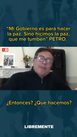 ¿Entonces? ¿Que hacemos? 