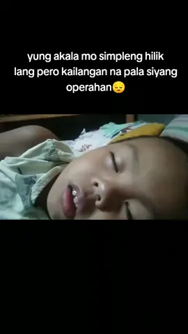 Pinacheck-up na namin siya kasi kada tulog niya ang lakas2 na niyang humilik which is hindi naman normal sa kanya ang humilik ng malakas kapag natutulog. Na diagnosed sya ng ACUTE TONSILLOPHARYNGITIS, lumaki na pala tonsils niya kaya ang lakas niya humilik, di nmn sya nagrereklamo na masakit kapag kumakain sya, malakas din siya kumain. Niresetahan muna sya ng doctor ng antibiotic tsaka mouthwash pero after 1week di parin lumiit tonsils nya kaya kailangan na talaga siyang operahan😔. Kaya mga mommies kapag may napapansin talaga kau kay baby na kakaiba, pakinggan niyo talaga mother's instinct niyo #awareness #acutetonsillopharyngitis