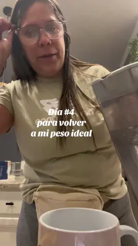 Día #4 para volver a mi peso ideal #ComerSano #EjercicioYSalud #AmorPropio #Reto17Kilos 