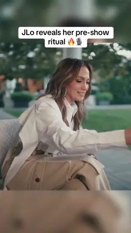 JLo talks about her pre-show ritual ❤️👌🔥#jeniferlopez #ritual #fyp #you #singing 