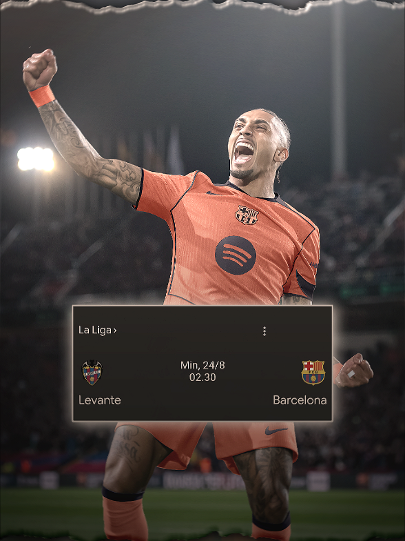 NEXT MATCH‼️ Levante vs Barcelona 🏆 #LALIGA Jornada 2 📅 24 Agustus 2025 🏟️ Ciutat de València ⏰ Pukul 02.30 WIB 📺 Live BeIN Sport 3 / Vidio Match kedua Barca di Laliga  Prediksinya, guyss?🧐 - - #fcbarcelona #footballedit  #viscabarca #foryoupage 