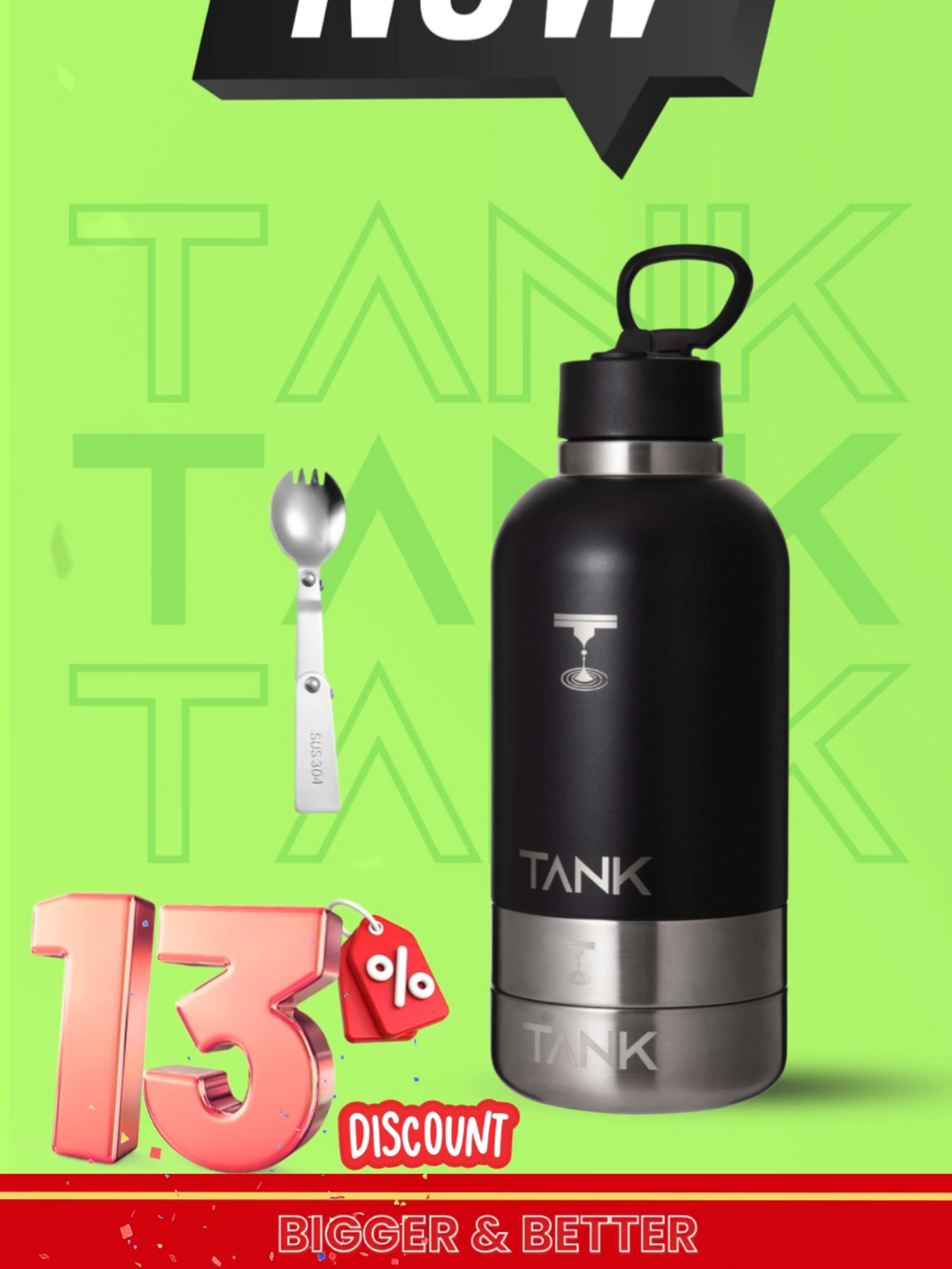 You asked. You waited. Now it’s here.  The TANK Flask is finally live — and it’s everything we promised (and more).  Thanks for riding with us. Let’s raise a flask to launch day!