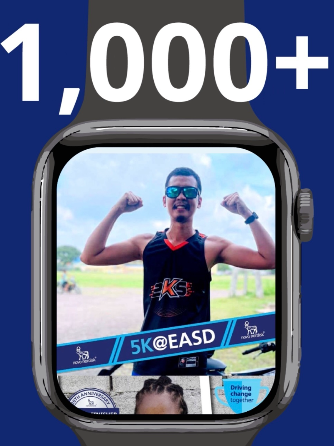 With just less than 3 weeks to go, 1,000+ people have posted their 5K@EASD Virtual Challenge results💪WOW💙👟 1,000+ 5K@EASD finishers raising #diabetesawareness💙 1 global community on the move to #ChangeDiabetes🌎 No need to wait until September 12-17, you can upload your results today🏁Step and be counted - we need YOU🫵🔗https://runsignup.com/Race/Results/186860#resultSetId-562859;perpage:100 Not signed up yet? What are you waiting for? Join the free 5K@EASD Virtual Challenge today🚨🔗https://runsignup.com/Race/AT/Wien/5KEASDVirtualChallenge @novonordisk @team_novonordisk #5KEASD #EASD2025 #DrivingChange #DiabetesAwareness #UrbanDiabetes #CitiesChangingDiabetes #5K #VirtualChallenge #VirtualRun