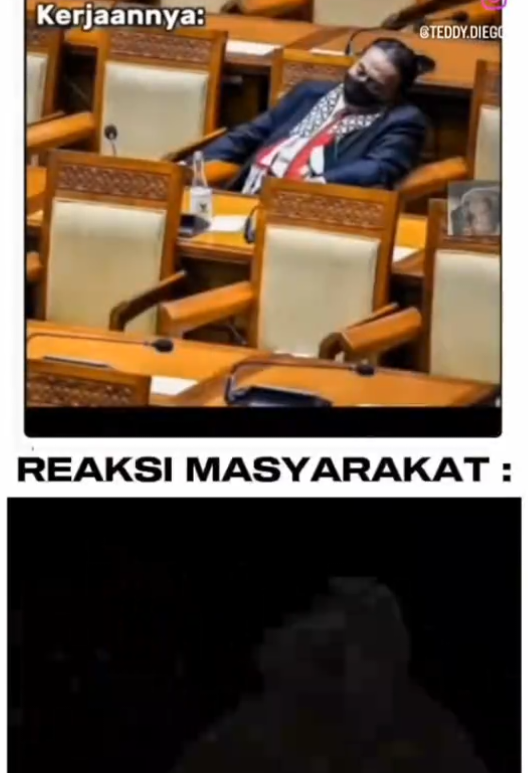 SEBAGAI RAKYAT JELATA KITA HARUS SEMANGAT KERJA‼️KARNA KITA HARUS PATUNGAN PAJAK UNTUK TUNJANGAN MEREKA 🗿 #DPR #rapat #indonesiamaju #fyp #prabowo 