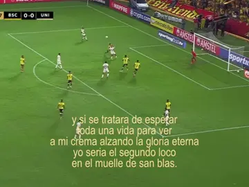 y ahora que se acabo la copa, que bonito, que bonito fue ilusionarme y ver a mi equipo en octavos, peleando contra los mejores,  no de la manera en la que se debio pero bueno. Increible que hace 4 años estabamos mas cercas del descenso y ayer empatamos en brasil. Te amo Universitario 💛❤️ #universitario #universitariodedeportes #copalibertadores #octavosdefinal #viral 