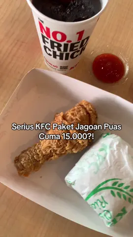 SAVE DULU JAJAN KEMUDIAN⚠️ Yang bener aja paket kenyang gini loh murah bgt kfc lg kenapa deh😭 #kfc #serpong #sms #promo #makananviral 
