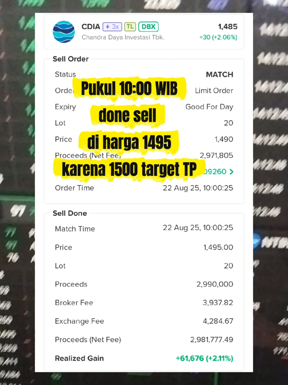Mau tau cara screening saham yang rame di Running trade?  #saham  #profit  #trader  #ihsg  #mamakbuffett 