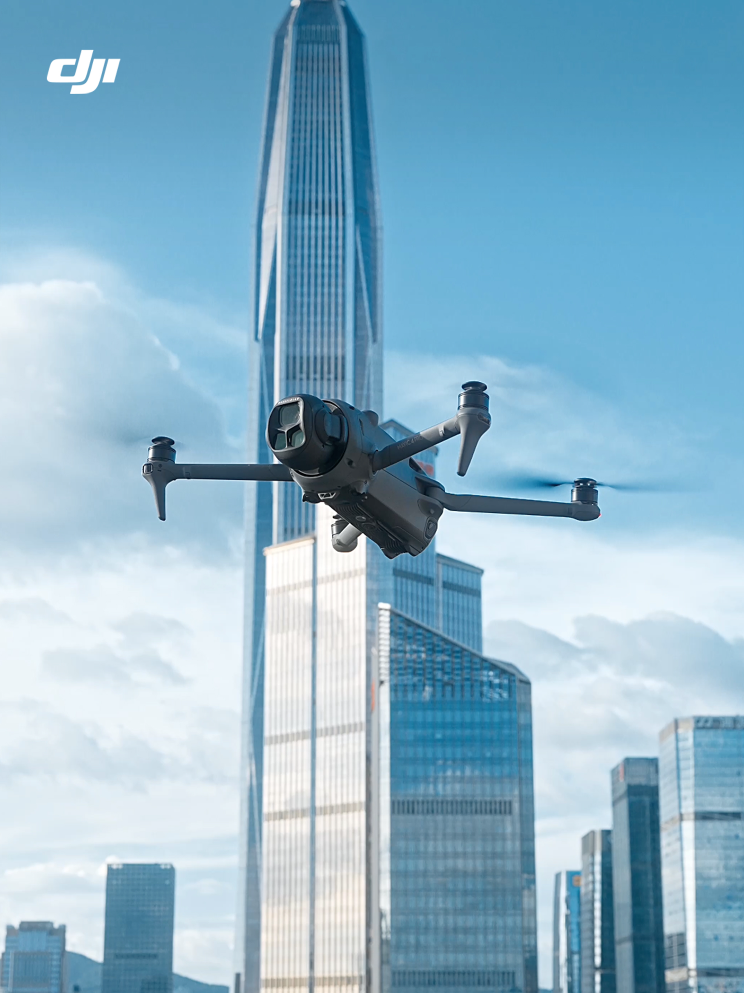 30 seconds of buttery skyscraper flow. #Mavic4Pro snaps 100MP hyper-detailed shots—stitch cities into seamless magic.✨ Which skyline would you fly first? 🏙️ 🎥: buziyouxunji #dji #dronephotography #100MP #Cityscape #Hasselblad #DroneTok