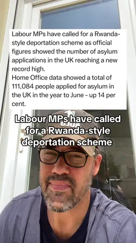 Labour MPs have called for a Rwanda-style deportation scheme as official figures showed the number of asylum applications in the UK reaching a new record high. Home Office data showed a total of 111,084 people applied for asylum in the UK in the year to June - up 14 per cent. #labour #rwanda #scheme #english #unitedkingdom 