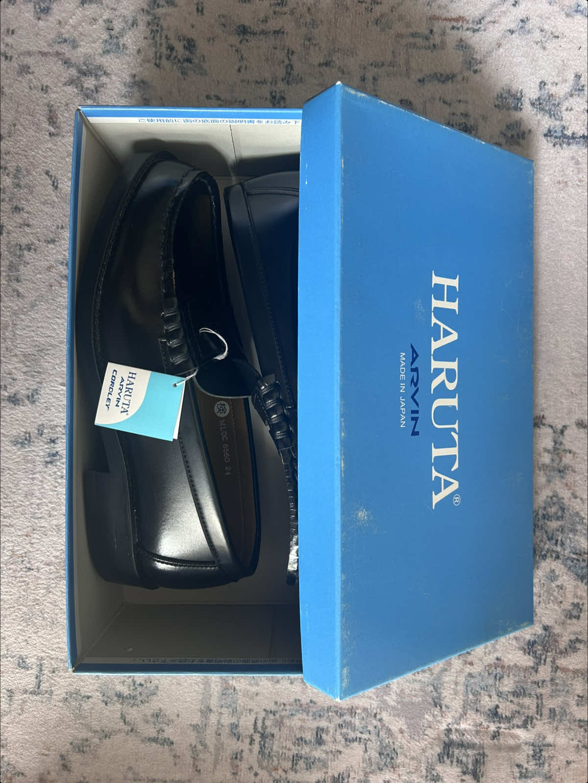 Finally i got my dream loafers harutaaaa😭 #loafers #haruta #unboxing #newpickup 