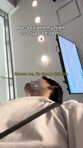 I got priority boarding!  #diabetes #糖尿病 