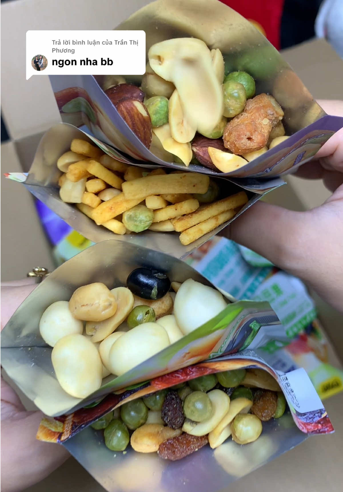 Trả lời @Trần Thị Phương hạt này ăn mằn mặn ngọt ngọt bon miệng thật sự luôn. Đặc biệt là ko bị hôi mùi dầu đâu nha mấy chị #hatmixdinhduong #anvat #hatmix #hatdinhduong #hatmixvi 