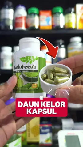 Daun kelor dalam bentuk kapsul lebih praktis #daunkelor #moringa #keloreena #herbal #edukasikesehatan 