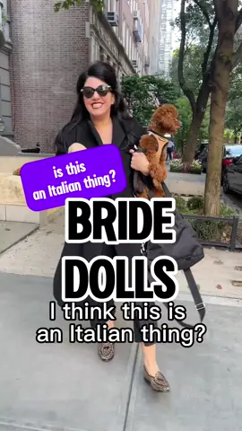 Did you have a bride doll?? • • • • • #ItalianMom #ItalianMomStyle #ItalianTraditions #ItalianMomHumor #FunnyItalianMom #ItalianHeritage #ItalianThings #ItalianRoots #ItalianAmericanMom #NYCItalianMom #Brides