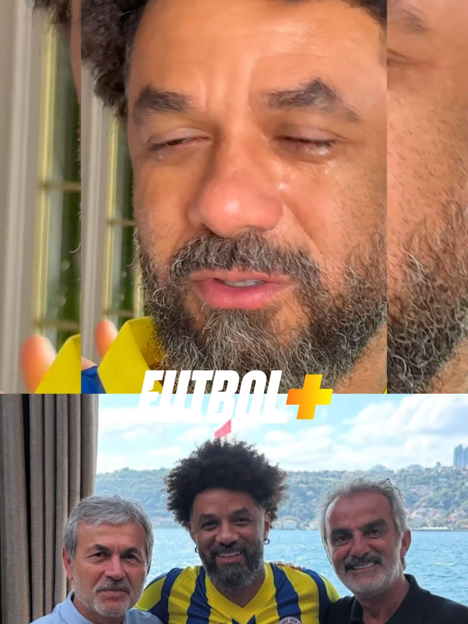 Aykut Kocaman ile bir araya gelen Cristian Baroni, duygusal anlar yaşadı. Görüntü: (Vehbi Onur Akkuş) #neizlesem #sporhaberleri #sporgünlükleri #futbolunkalbi #fenerbahçe