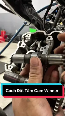 Chia sẻ cho ae, cách đặt tầm cam của xe winner DOHC ae nhé 😁#baoduongxemaychuyennghiep #baoduongxemay #xecungmotor 