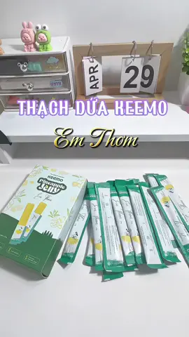 Thạch dứa Keemo cho một “cô bé” luôn thơm tho và sạch sẽ #thachdua #thachduakeemo #cobe #chamsoccobe #xuhuong 
