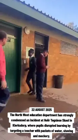 #tiktoknews #departmentofeducation #teachersoftiktok #northwest #klerksdorp 