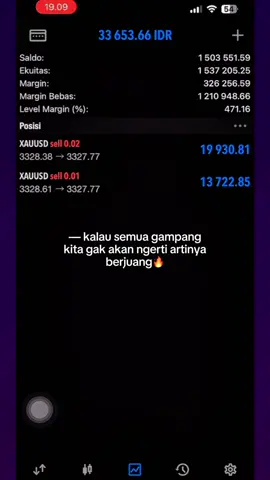 Nikmati setiap prosesnya 🫠 #tradingforex  #xauusd  #traderreceh 