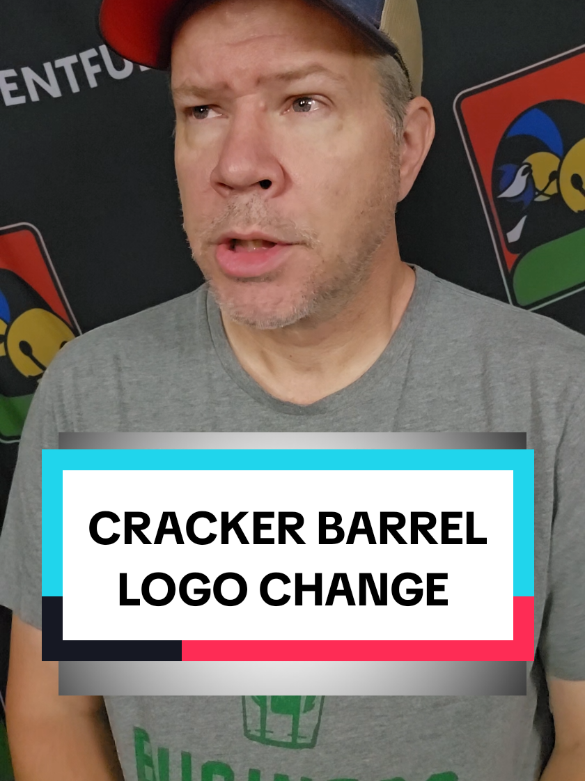 MAGA UPSET WITH CRACKER BARREL #crackerbarrel #logo #whiteproblems #fyp 