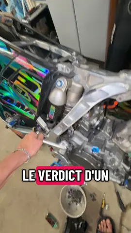 Un serrage de malade 😱😱 #pov #pourtoi #yamaha #yz #125yz #serrage 