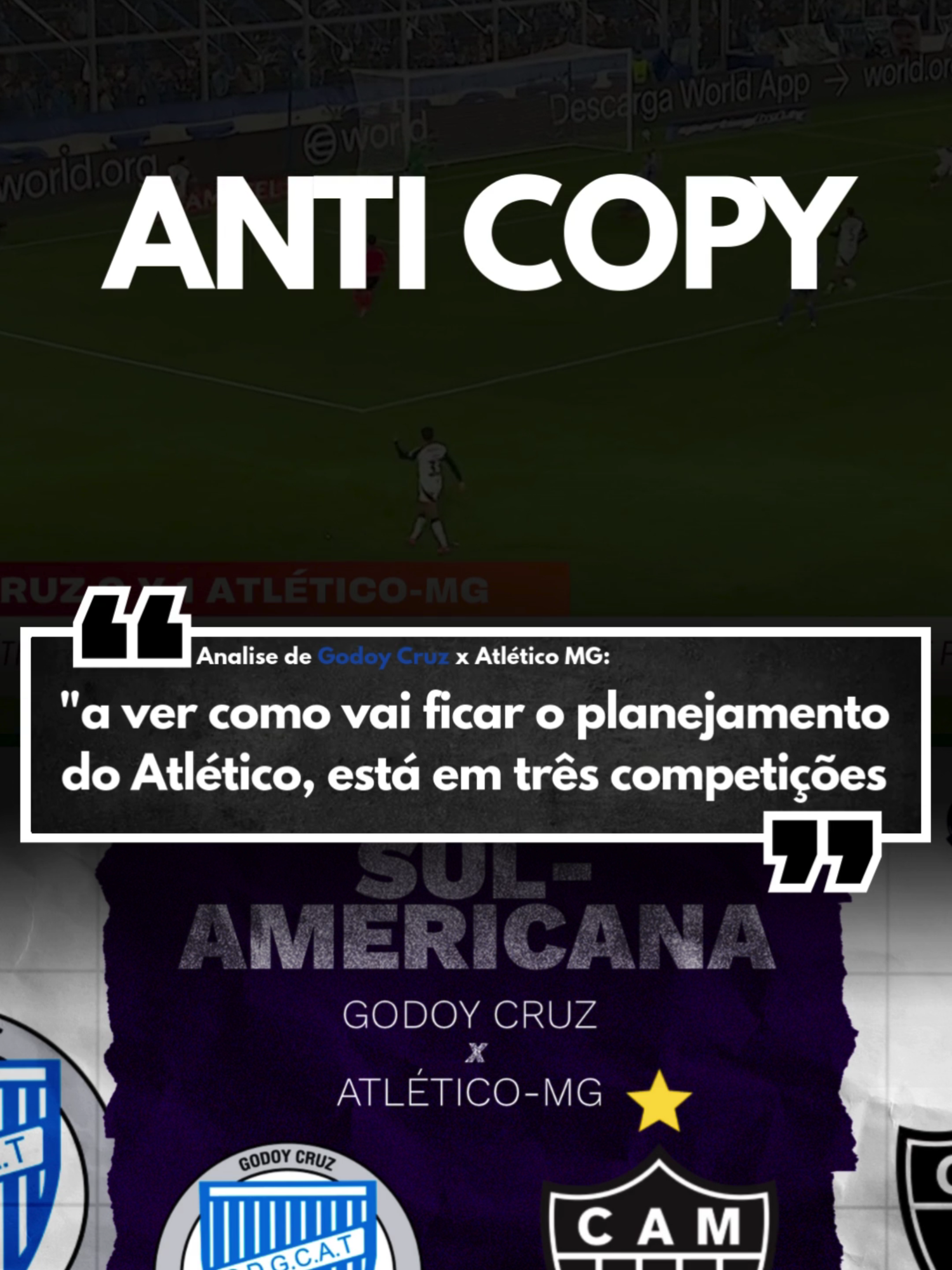 MANSUR ANALISA JOGO DO ATLÉTICO MINEIRO CONTRA O GODOY CRUZ #atleticomineiro #godoycruz #futebol