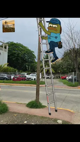 que se hace en estos casos?🤣 #fibraoptica #telecomunicaciones #humor #instaladores #Zihuatanejo 