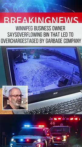 Winnipeg business owner saysoverflowing bin that led to overchargestaged by garbage company.#news #breakingnews #tiktok #USA #fyppppppppppppppppppppppp #foryou #fyp