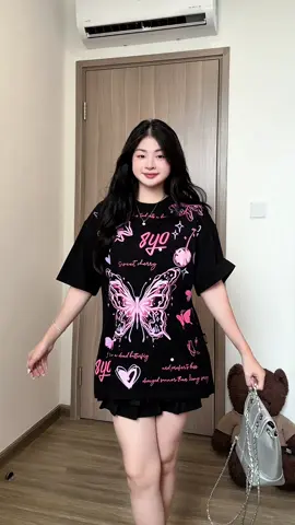 Một em áo bưm bứm xinh đẹp dễ thương đến từ nhà 8YO 🥰🦋 #8yostudio #localbrand #thoitrang #aothun #aothun8yo #xuhuong #fypシ