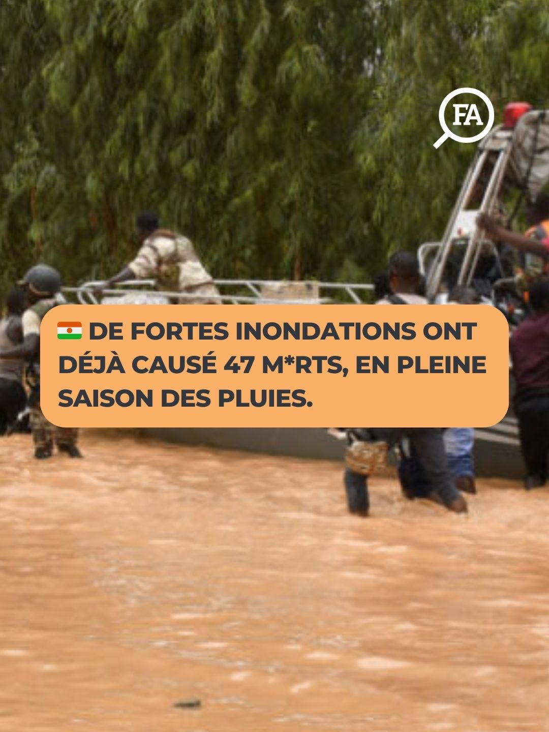 [FR] 🇳🇪 De fortes inondations ont déjà causé 47 m*rts, plus de 56 000 sinistrés et d’importants dégâts matériels en pleine saison des pluies. ——— [EN] 🇳🇪 Severe floods have already caused 47 d*aths, displaced more than 56,000 people, and led to significant material damage during the rainy season. #🇳🇪 #🇳🇪🇳🇪🇳🇪 #🇳🇪🇳🇪🇳🇪🇳🇪🇳🇪 #inondation #inondations