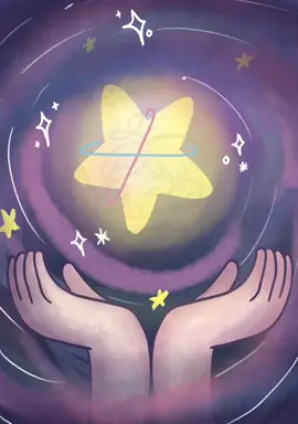 A dream and a hope within the stars 🌌 carried by a human heart that never stops wishing, never stops reaching for the light #ditditspace #artist #illustration #digitalart #coloring 