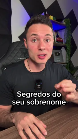 Descubra os segredos do seu sobrenome . . . #dicas #curiosidades #sobrenome #guicassiri 