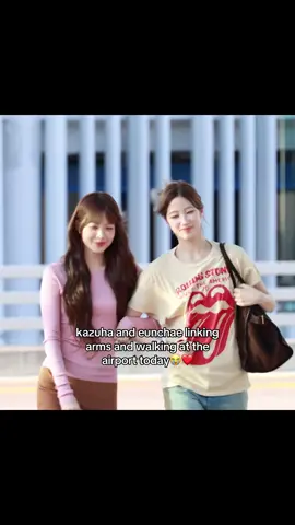 my babiesss🥹😭❤️ #lesserafim #eunchae #kazuha 