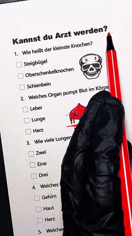 Hast du 7/7 richtig? #arzt #doktor #quizfragen #allgemeinwissen 